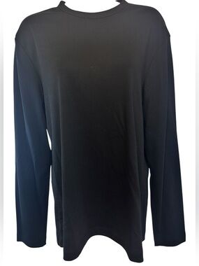 NEW Banana Republic Black Long Sleeve Women’s Small Luxe Touch Performance